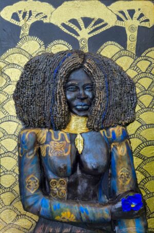 Blue Black Queen